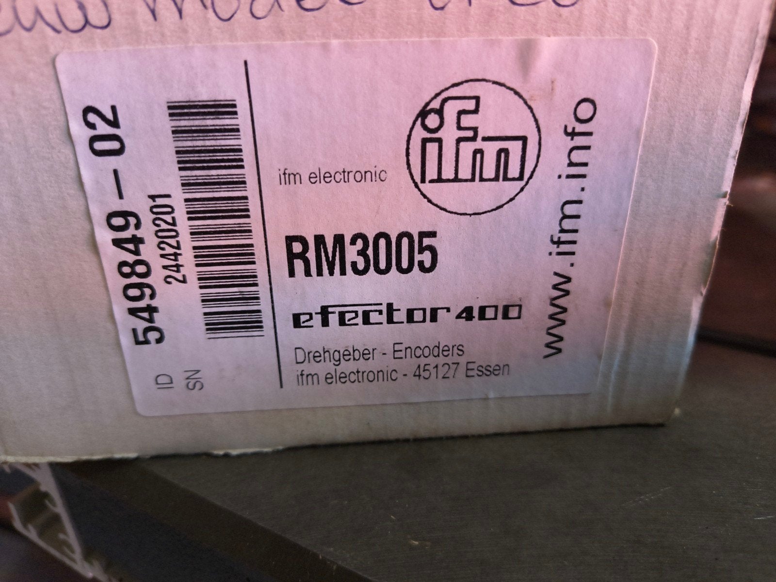 IFM Electronic RM3005 Effector 400 Profibus DP-Encoder, Ophalen of Verzenden