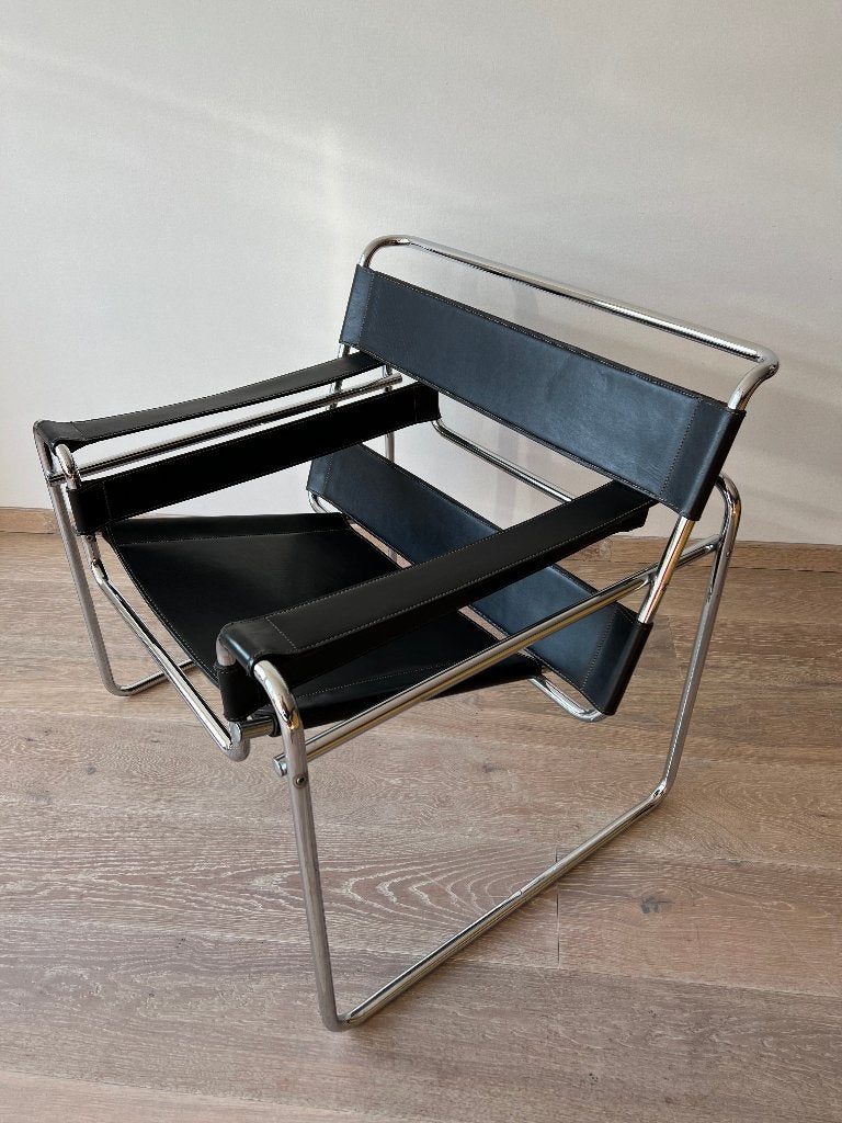 Vintage stoel, Ophalen, Gebruikt, Bruin, Eén