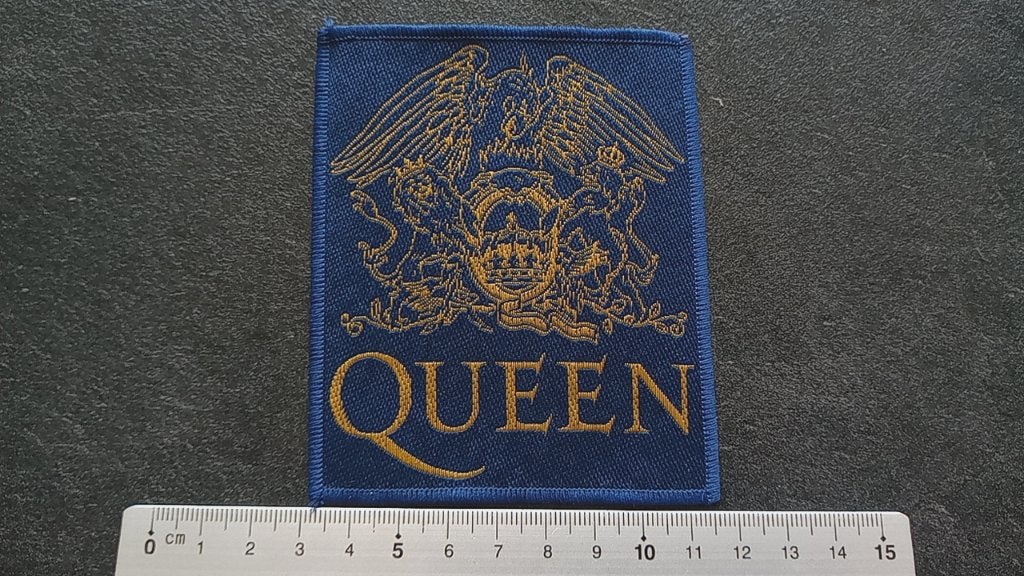 Queen vrij  mooie nieuwe crest logo patch q51, Verzenden, Nieuw, Kleding