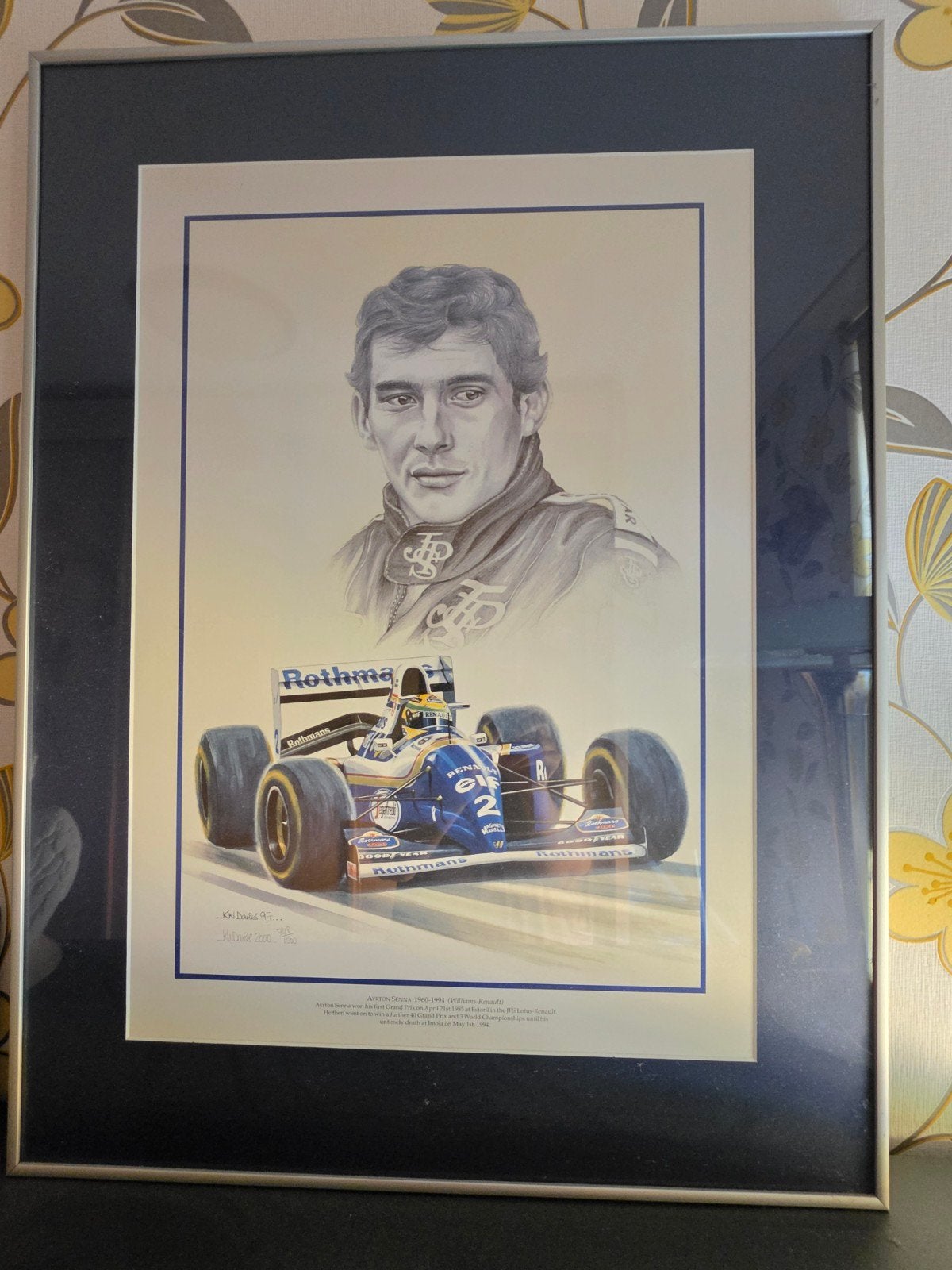 Legendarische F1 coureur Ayrton Senna, Ophalen, Zo goed als nieuw, Formule 1