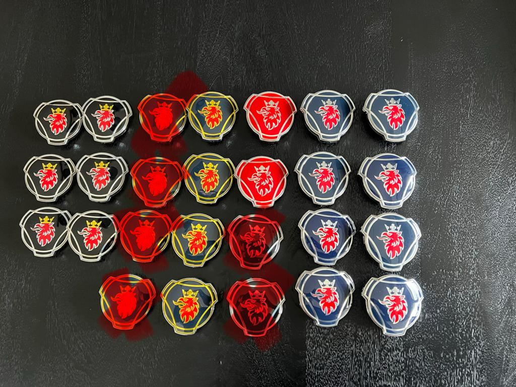 Scania logo B-keuze, Ophalen of Verzenden, Nieuw, Scania