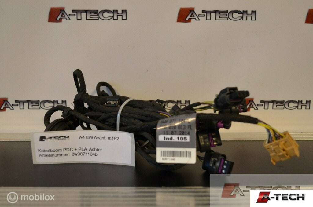 Kabelboom PDC PLA Achter Audi A4 Avant B9 15-'18 8w9871104b, Audi, Gebruikt, Audi, Ophalen of Verzenden