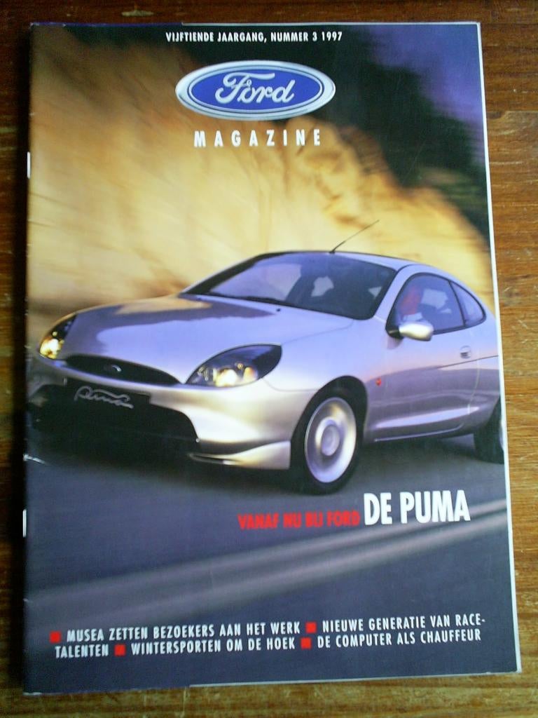 Ford o.a. Puma / Ka / Fiesta [ 3 / 1997 44 pag. ], Verzenden, Zo goed als nieuw, Ford