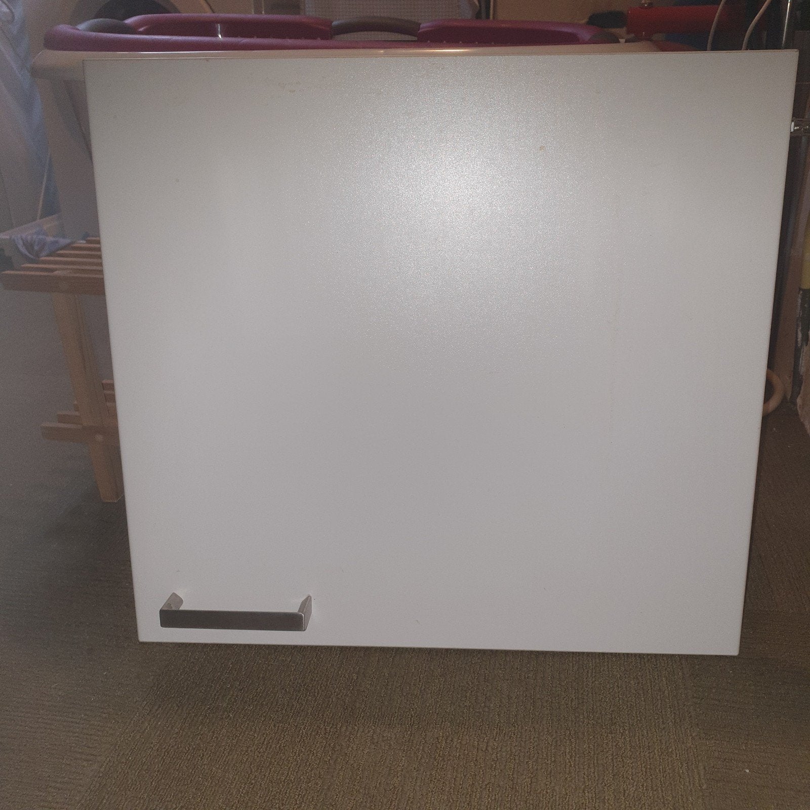 4 keukenkastdeuren met handvatten en scharnieren, Ophalen, Gebruikt, Minder dan 25 cm, Minder dan 100 cm