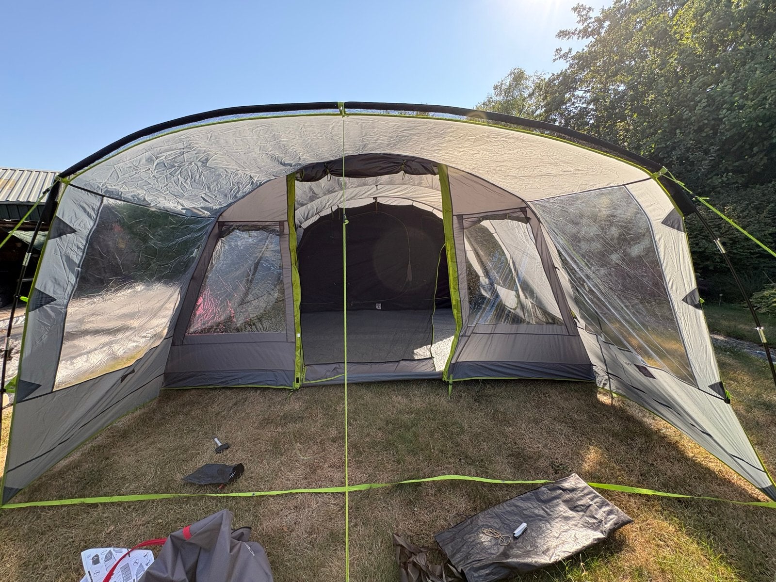Extra wanden voor slaapkabines - Coleman tent, Ophalen, Zo goed als nieuw, Tot en met 2