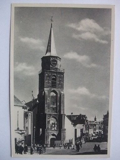 P340 Scheveningen - N.H. Kerk Keizerstraat, Verzenden, 1940 tot 1960, Ongelopen, Zuid-Holland