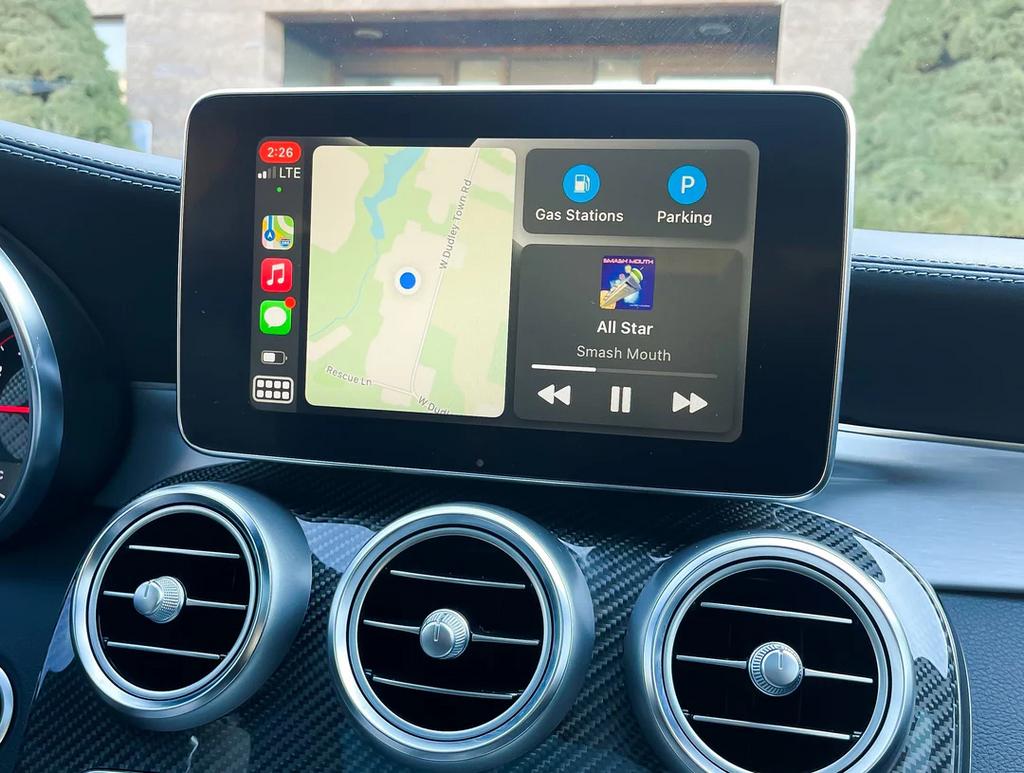 CarPlay & Achteruitrijcamera Inbouw Mercedes, Ophalen of Verzenden, Zo goed als nieuw