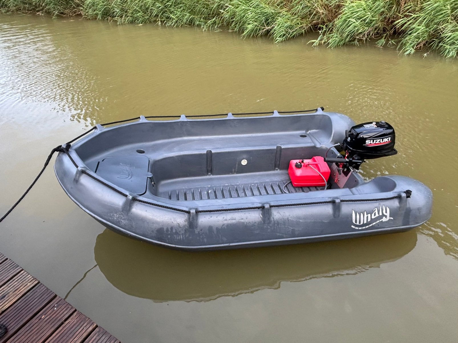 Whaly 310 met 6 PK Suzuki motor, Watersport en Boten, Ophalen, Gebruikt, 5 tot 10 pk, Viertaktmotor