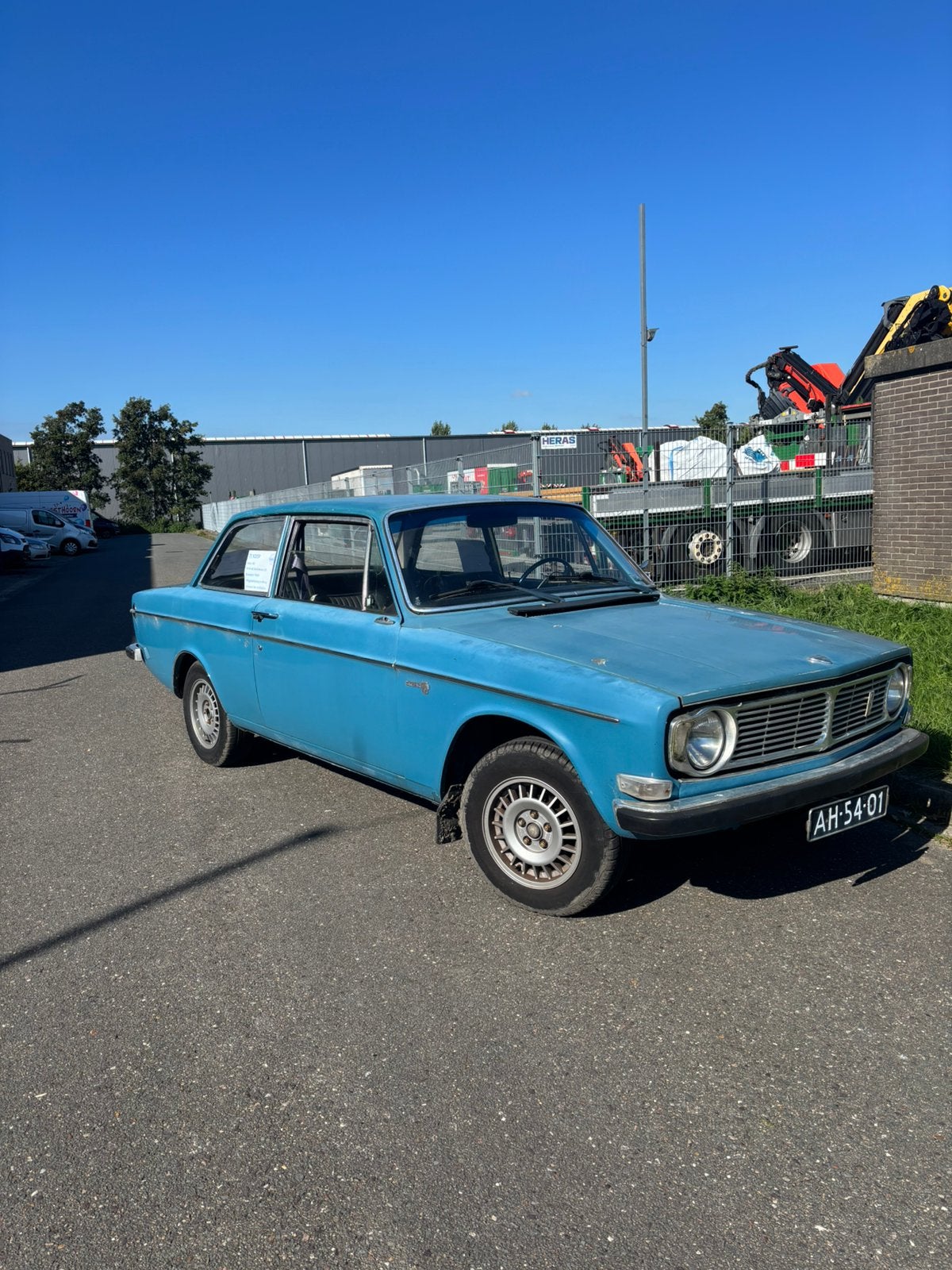 Volvo 142 1969, Auto's, 4 cilinders, 1188 kg, Blauw, Handgeschakeld