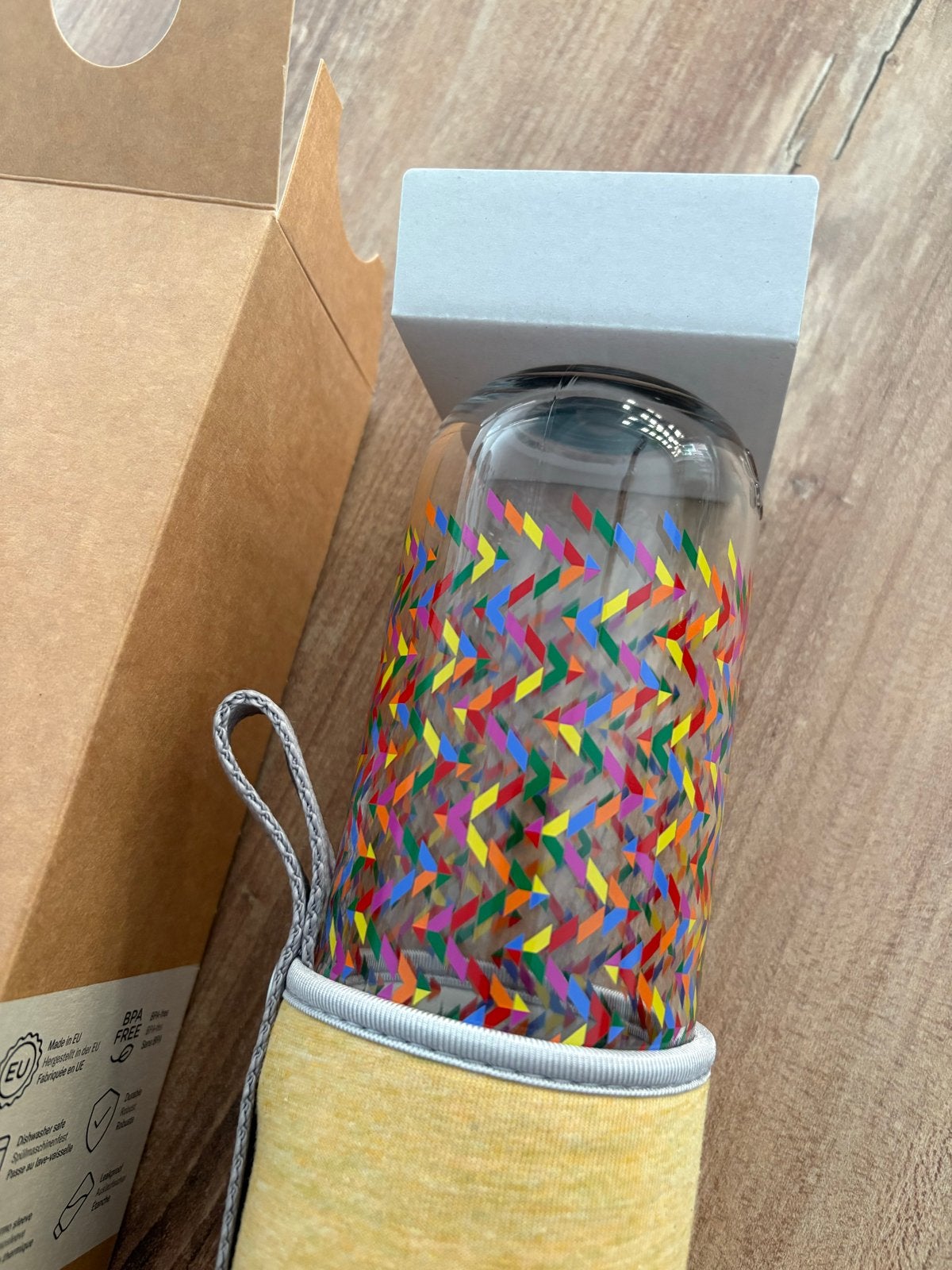 Kleurrijke waterdrop fles Limited Edition, Ophalen of Verzenden, Nieuw
