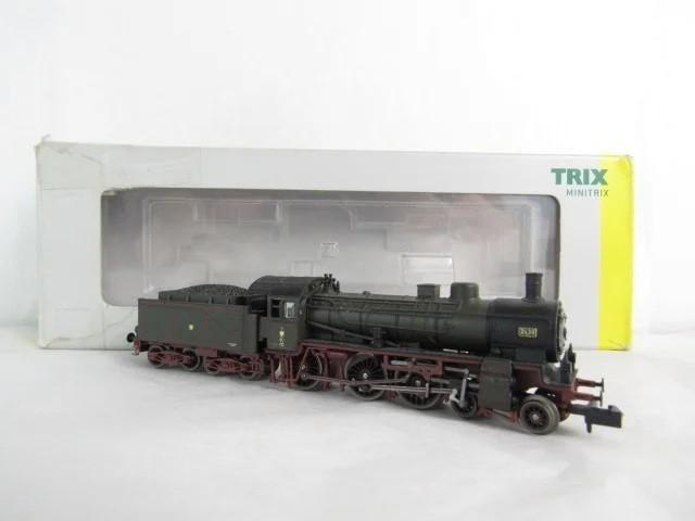 Minitrix 16381 N KPEV P 8, digitaal/sound  in ovp, Hobby en Vrije tijd, Modeltreinen | N-Spoor, Zo goed als nieuw, Locomotief
