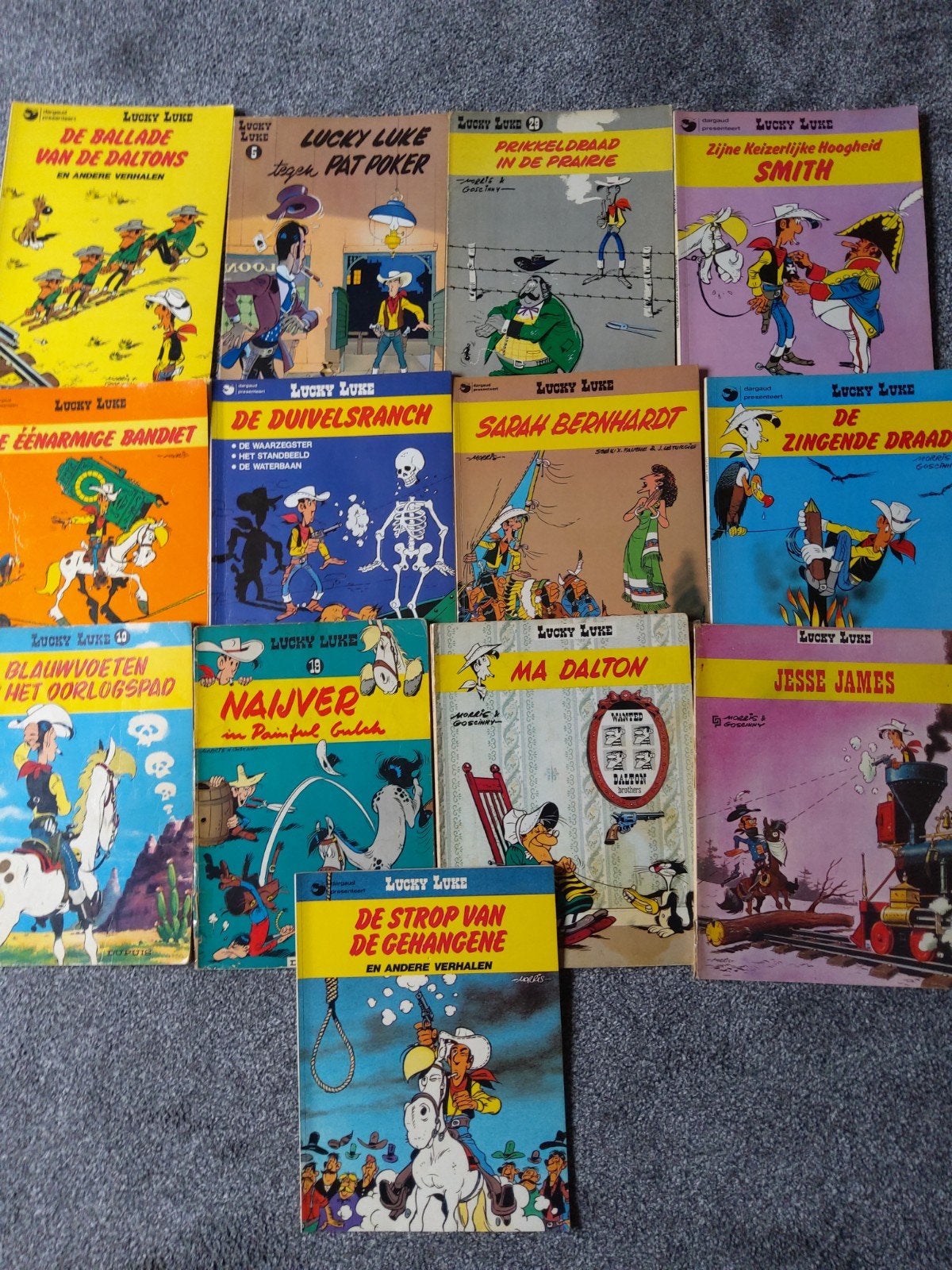 Lucky Luke:  13 x  Afhalen, Boeken, Meerdere stripboeken, Ophalen of Verzenden, Gelezen