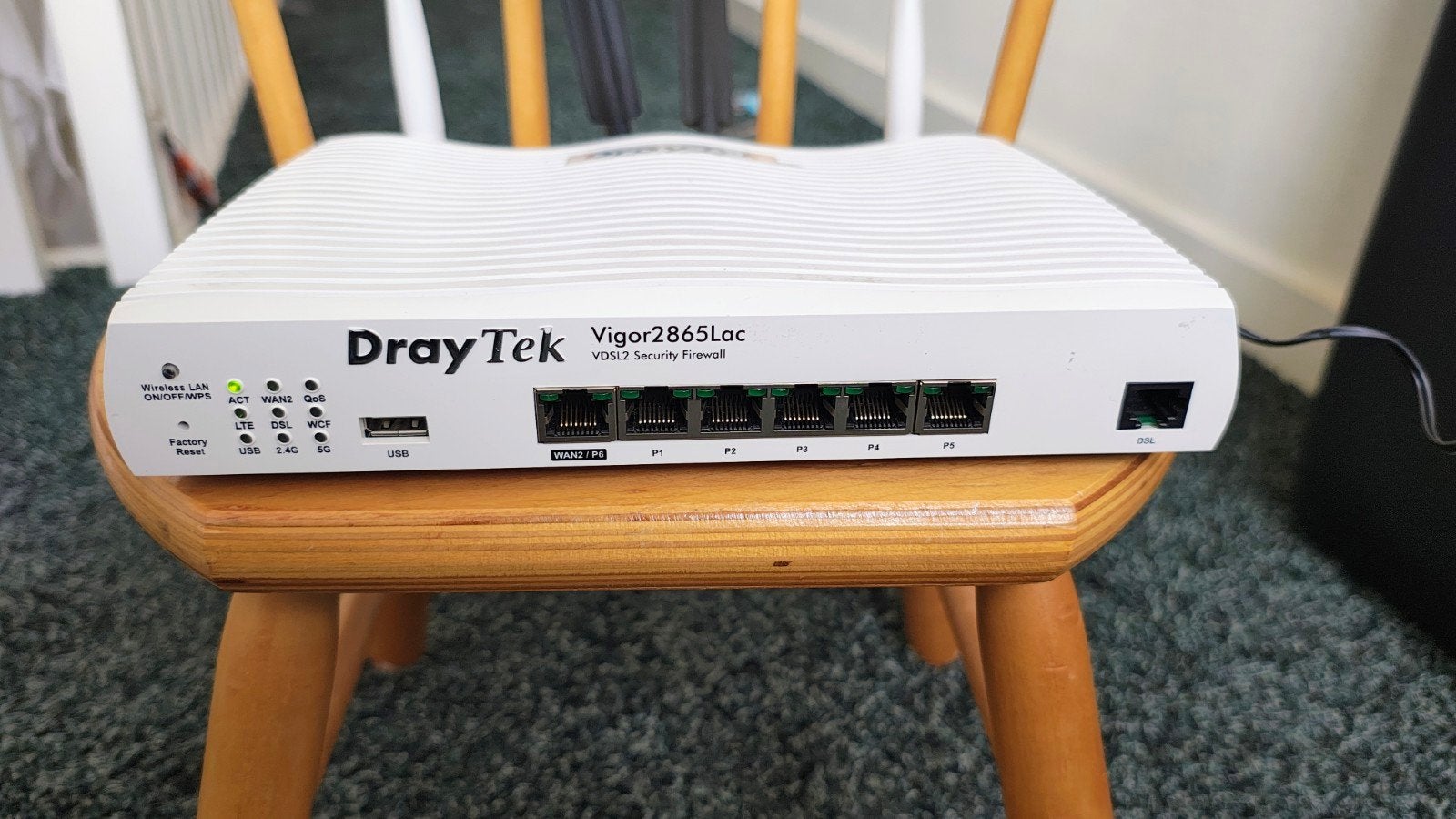 Draytek Vigor 2865Lac 4G Router - ADSL/Ethernet WAN, Ophalen of Verzenden
