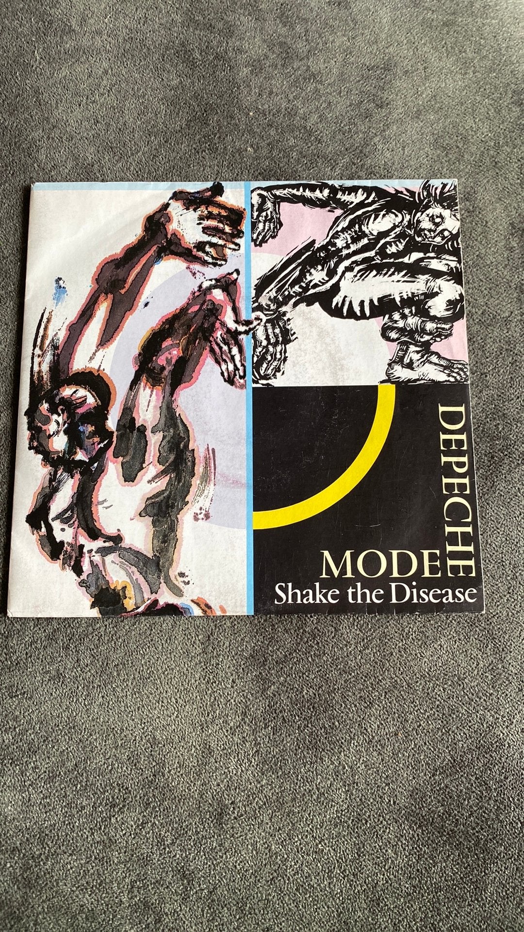 Vinyl single Depeche Mode - Shake the disease, Ophalen of Verzenden, Zo goed als nieuw, Pop