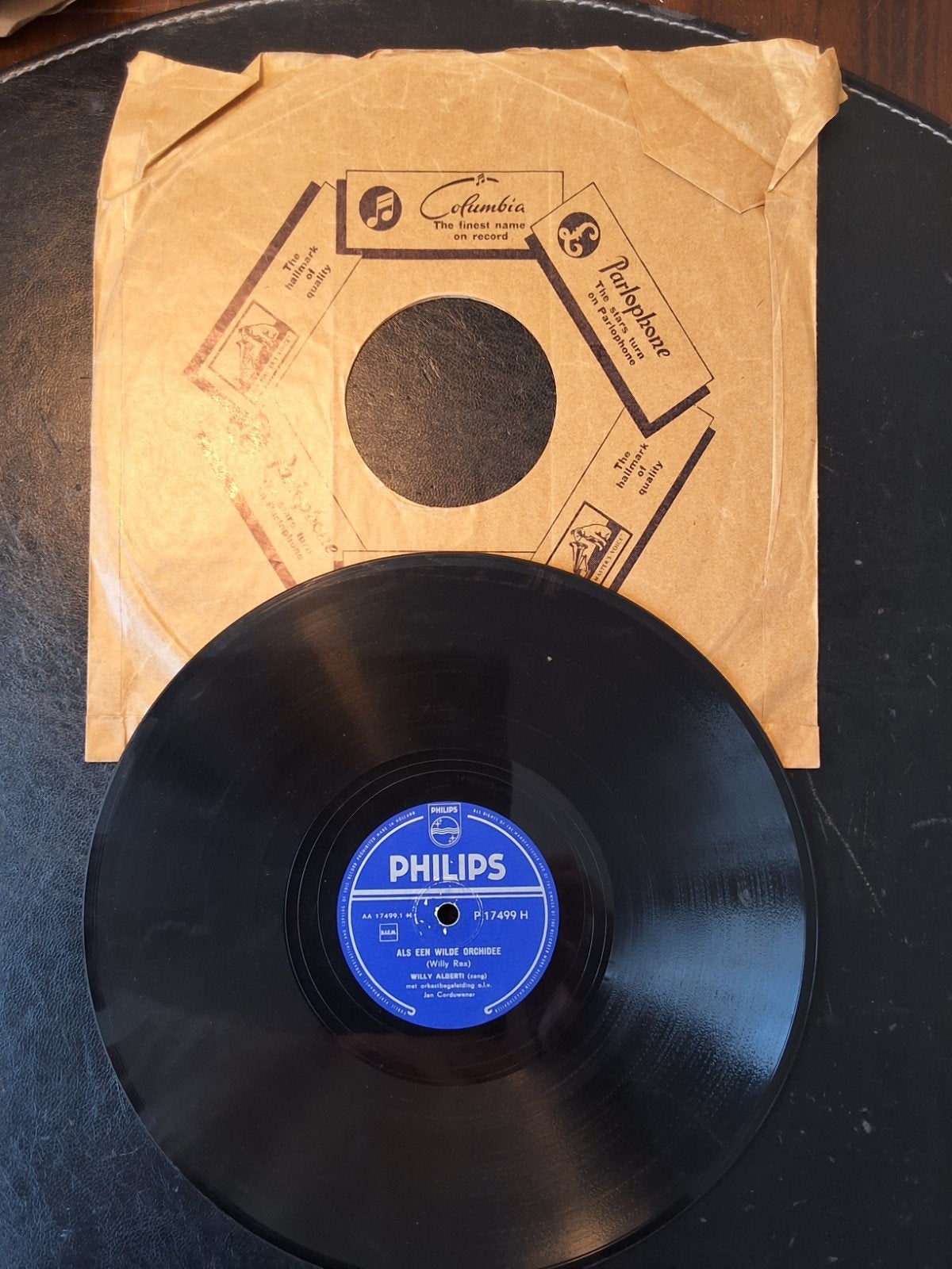Willy Alberti - Als een wilde orchidee (78 toeren), Cd's en Dvd's, Vinyl | Nederlandstalig, Ophalen