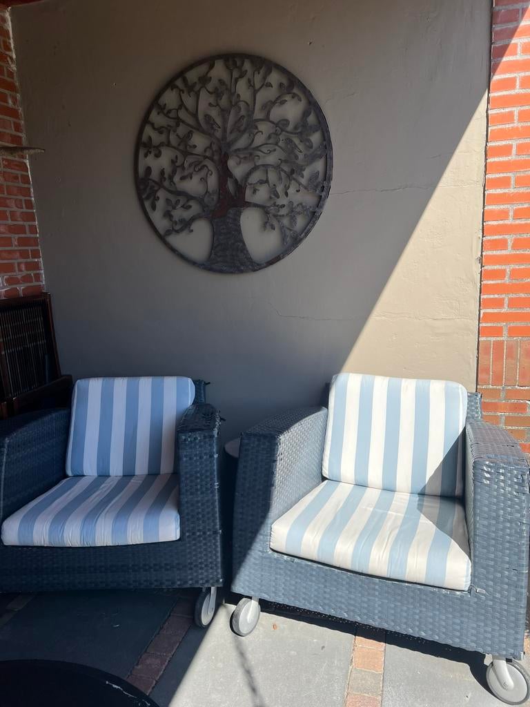 Gratis Lounge stoelen van Apple Bee, Tuin en Terras, Ophalen, Gebruikt, Kunststof