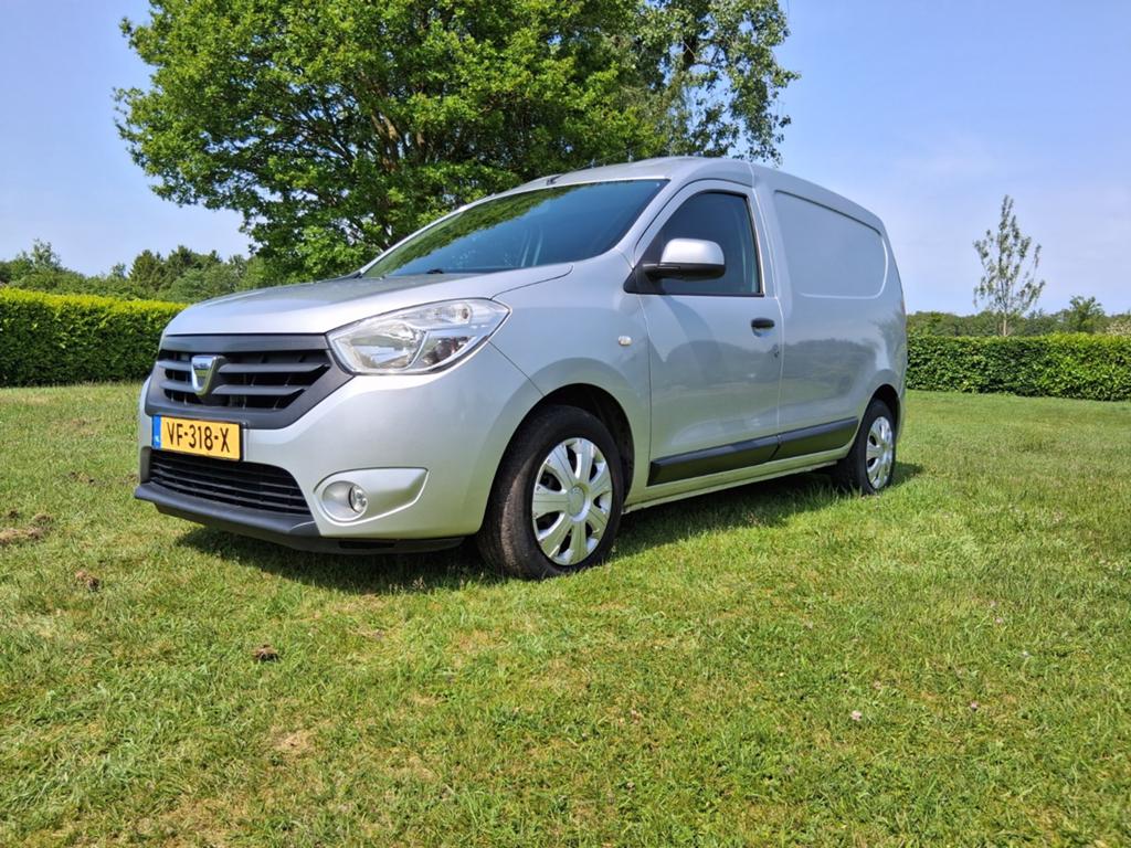 Dacia Dokker Van 1.5 dCi 90pk 2013, Stof, Trekhaak, Zwart, 4 cilinders