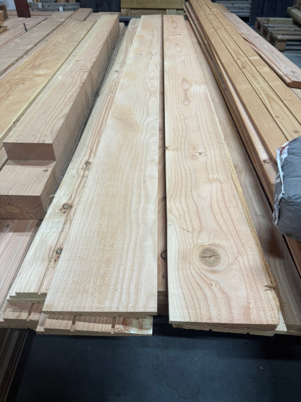 22 stuks douglas zweeds rabat, Tuin en Terras, Ophalen, Nieuw, 250 cm of meer, Planken