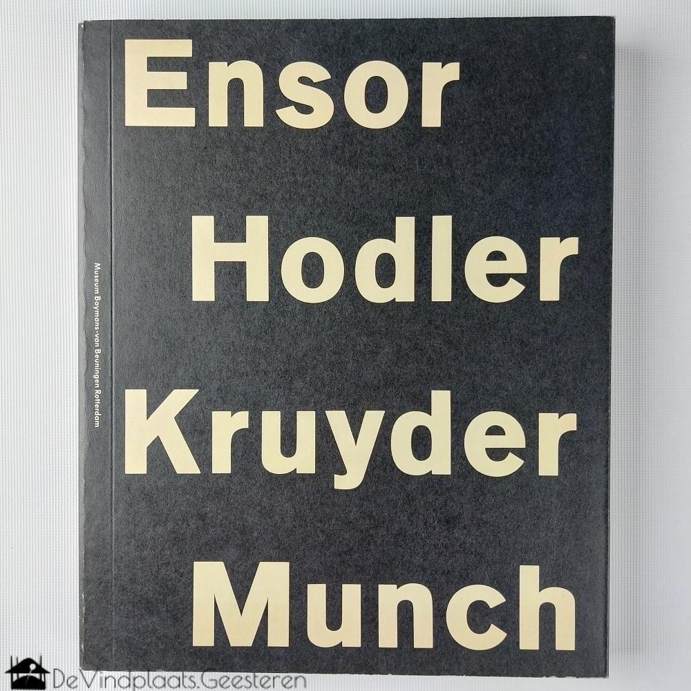 Ensor Hodler Kruyder Munch - tentoonstelling 1988, Ophalen of Verzenden, Zo goed als nieuw, Schilder- en Tekenkunst