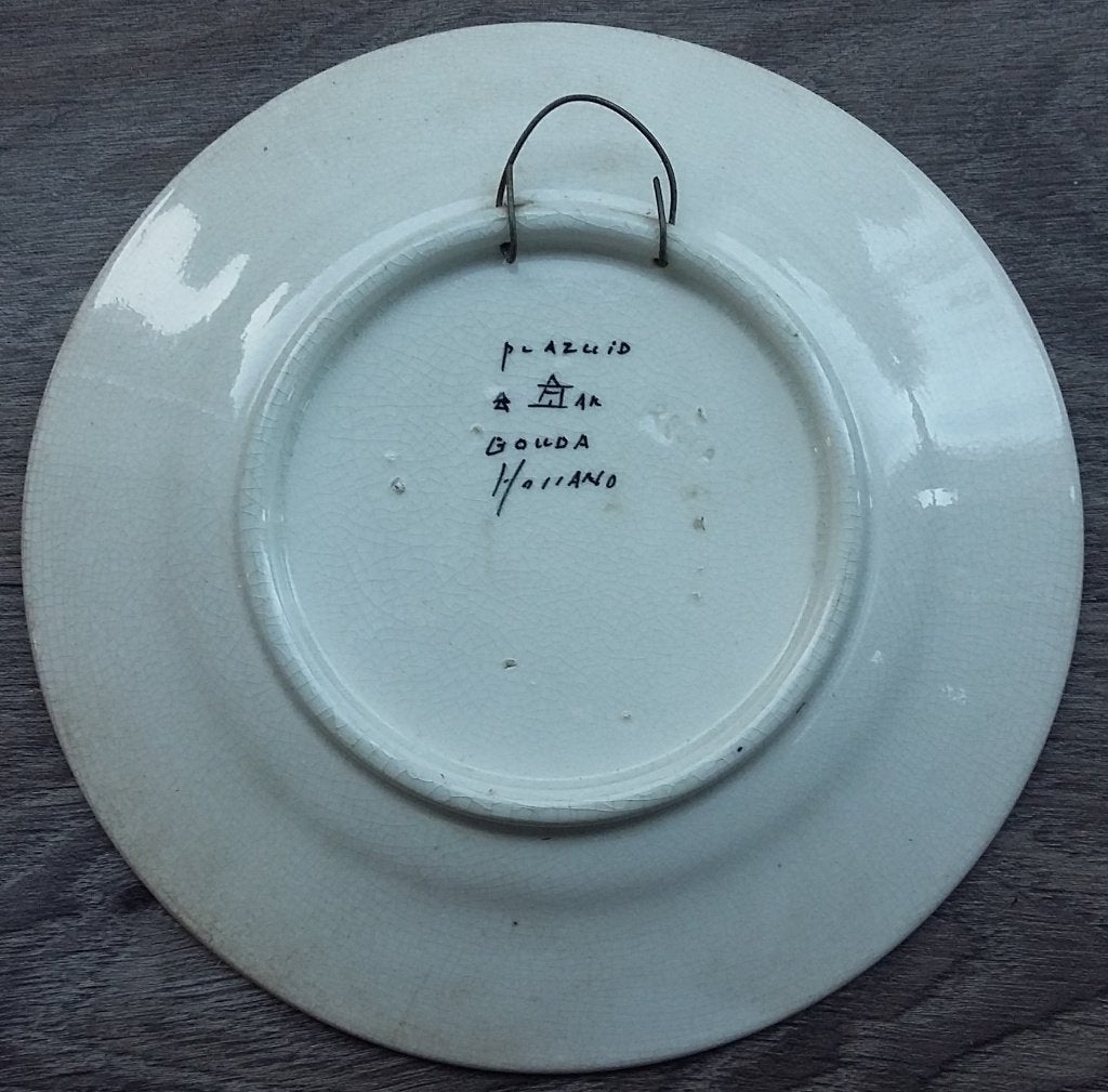 1928 Plazuid Bord Jubileum Smeden Smid Smidse Smederij, Ophalen of Verzenden