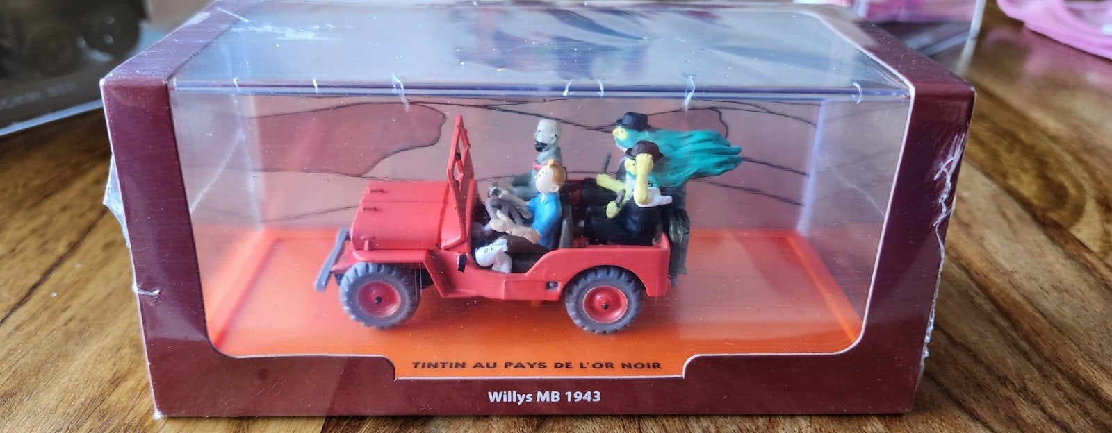 Kuifje in de Jeep - Willys MB 1943 - Atlas Collectie, 1:50 of kleiner, Auto, Nieuw, Ophalen