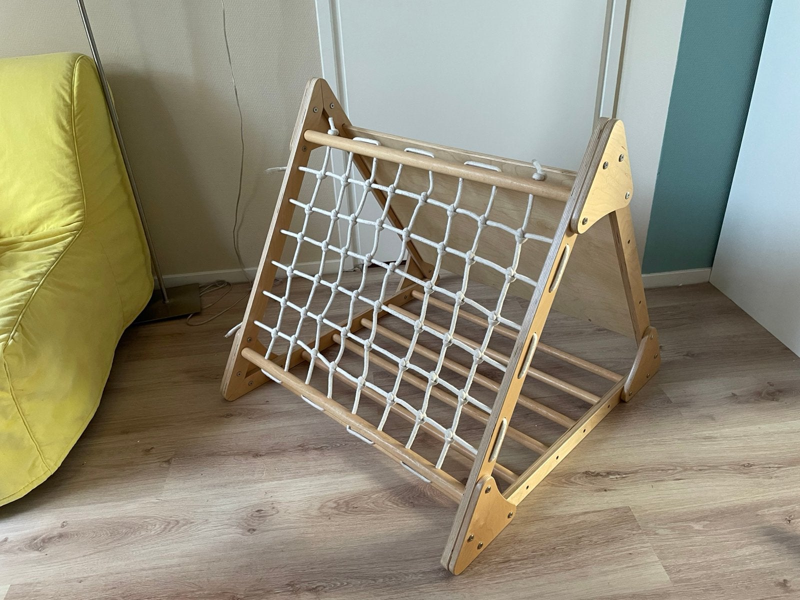 Kinderfeets Pikler Driehoek groot (90cm), Ophalen, Zo goed als nieuw