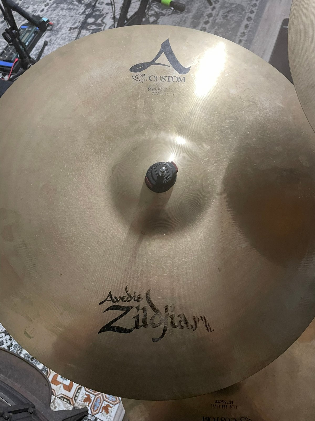 20” Zildjian a custom ping ride, Ophalen of Verzenden, Gebruikt, Overige merken