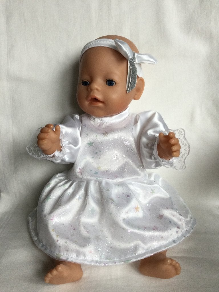 Poppenkleren voor 43cm babypop, Ophalen of Verzenden, Nieuw, Babypop