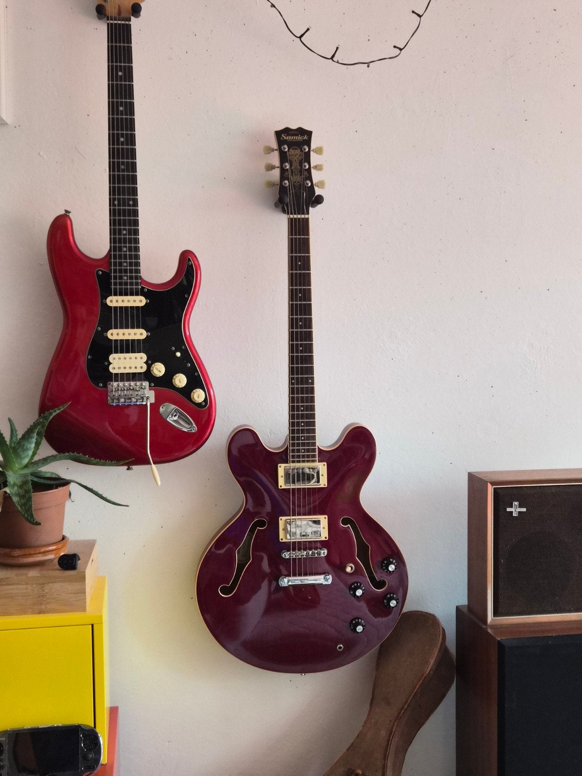 Samick Artist SAN 450 Semi-Hollow Body Gitaar, Muziek en Instrumenten, Ophalen of Verzenden, Gebruikt, Semi-solid body, Overige merken