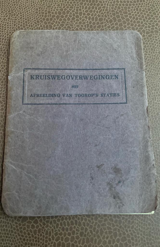 Kruiswegoverwegingen Jan Toorop 1924, Ophalen of Verzenden