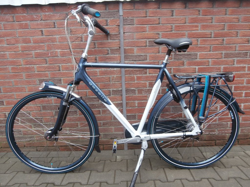 NIEUWSTAAT! Gazelle Montreux heren 61 cm. 8 versnellingen, Ophalen, Versnellingen, Zo goed als nieuw, 61 tot 65 cm
