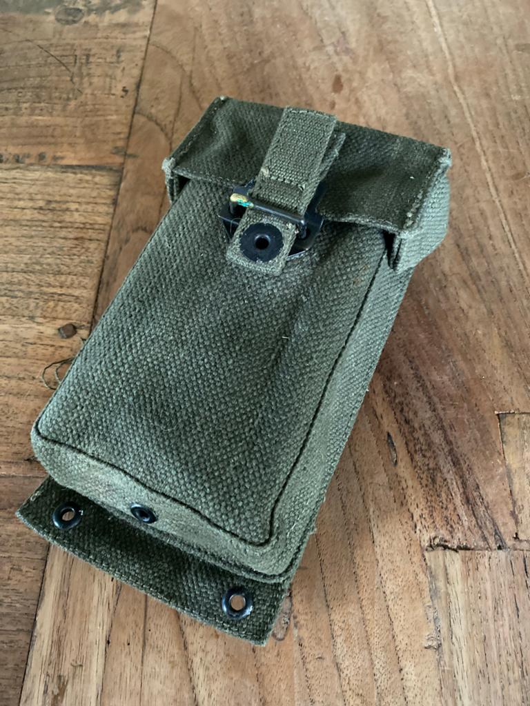 Canvas patroontas / magazijntas - Deens/Brits leger stijl, Verzamelen, Militaria | Algemeen, Ophalen of Verzenden, Landmacht, Engeland