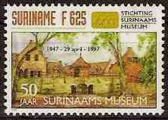 Suriname 1997 50jr Stichting Surinaams Museum postfris, Verzenden, Postfris