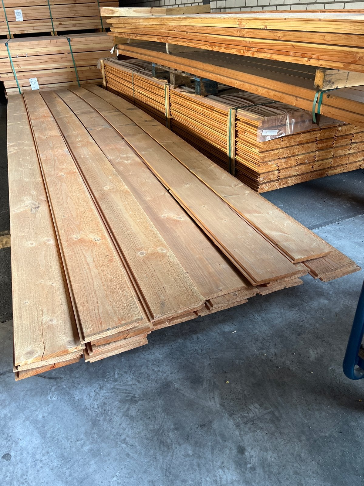 Dakbeschot wisselsponning planken, Ophalen, Gebruikt, 25 tot 50 mm, Plank