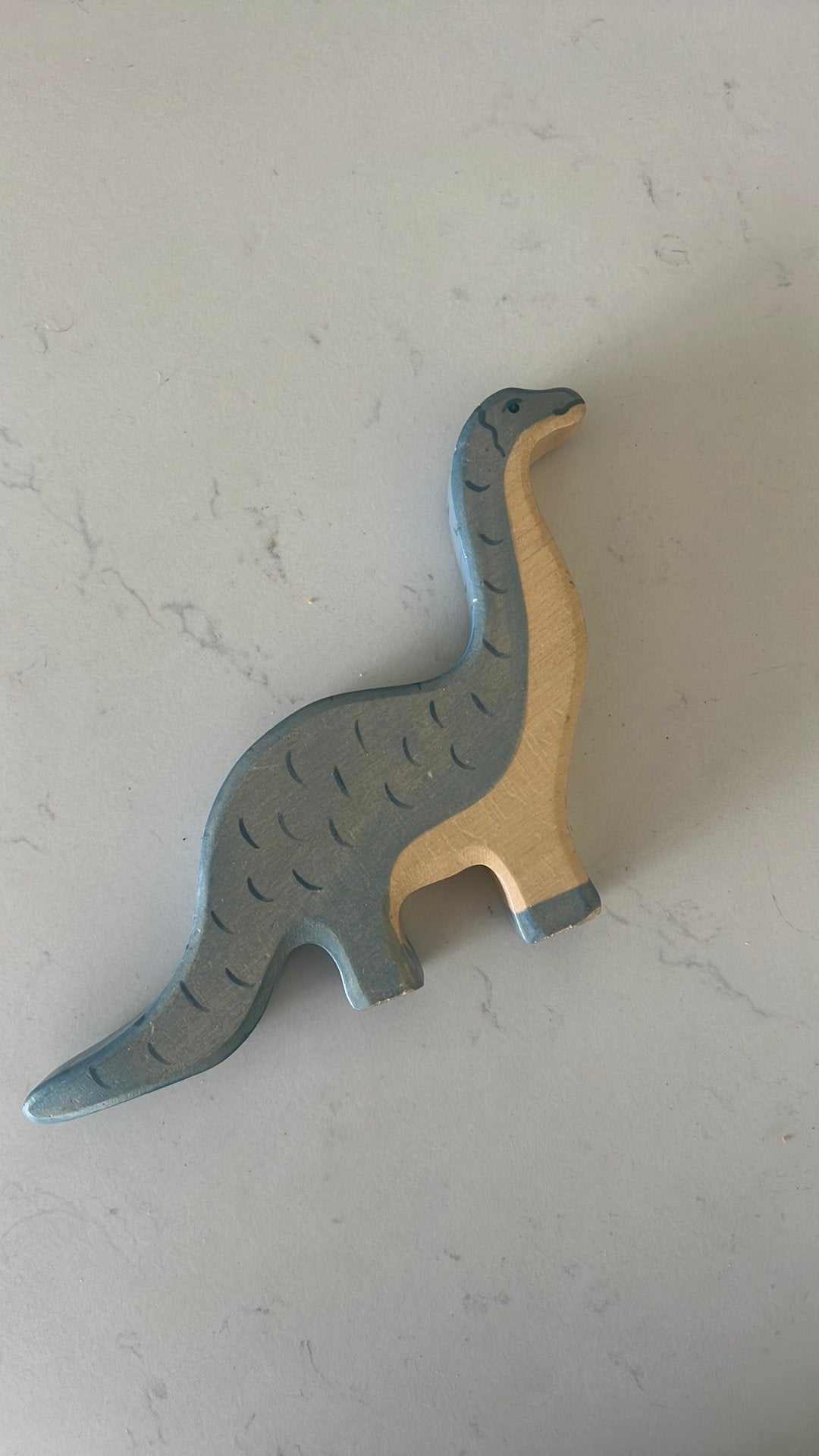 Houten dino holztiger, Ophalen of Verzenden, Zo goed als nieuw, Overige typen