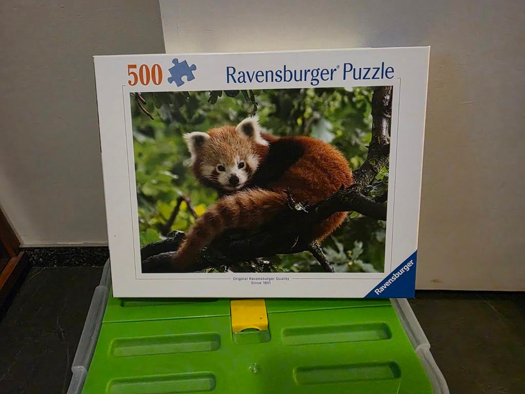 Ravensburger Puzzel Rode Panda 500 Stukjes, Hobby en Vrije tijd, Denksport en Puzzels, Ophalen of Verzenden, 500 t/m 1500 stukjes