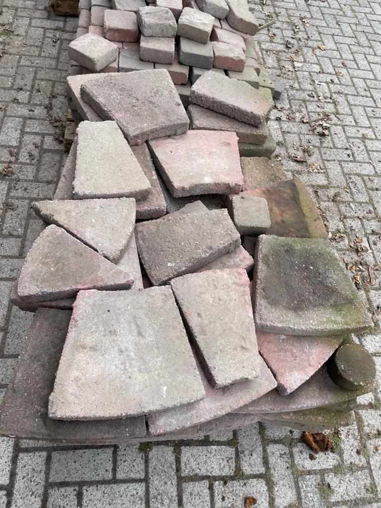 Gebruikte terrastegels en klinkers, Gebruikt, Klinkers, Ophalen of Verzenden, 10 m² of meer