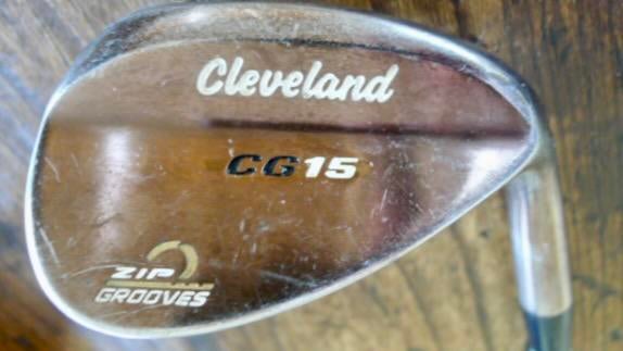 Cleveland Wedge,CG15,zip groove.Originele  grip, 56 gr., Ophalen of Verzenden, Gebruikt, Club, Cleveland