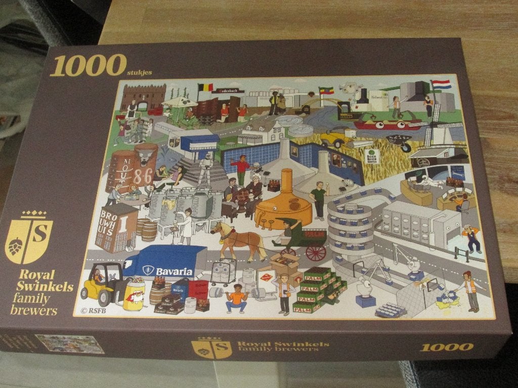 Puzzel Royal Swinkels family brewers, Ophalen of Verzenden, 500 t/m 1500 stukjes, Zo goed als nieuw