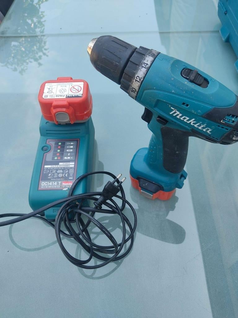 Makita Boormaschine, Ophalen, Gebruikt, Boor- en Schroefmachine