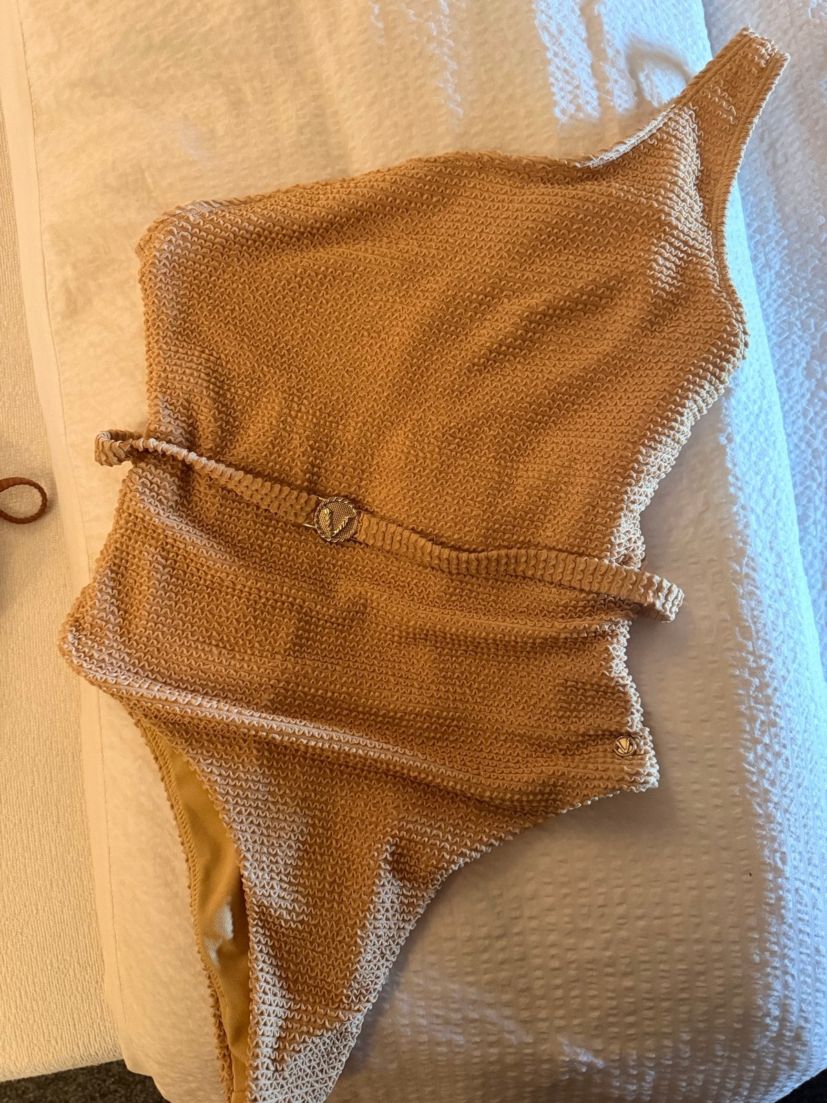 Josh V Anya Badpak Maat S - Latte Kleur, Ophalen of Verzenden, Zo goed als nieuw, Beige, Badpak