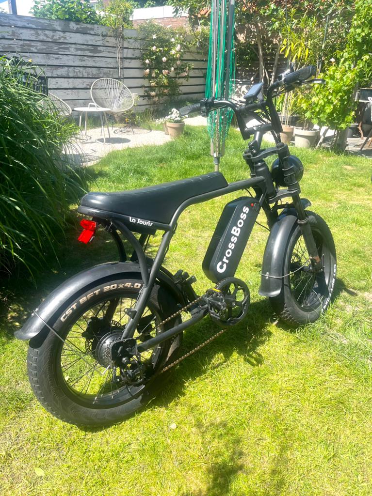 Fat bike CrossBoss La Souris V14, Fietsen en Brommers, Gebruikt, 47 tot 51 cm, 30 tot 50 km per accu, Ophalen