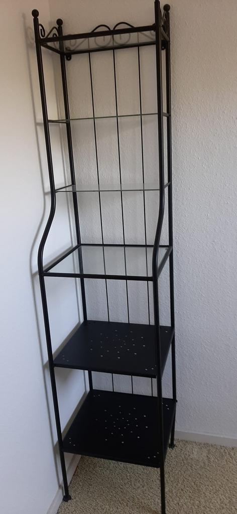 Metalen opbergrek vintage, Huis en Inrichting, Ophalen, Gebruikt