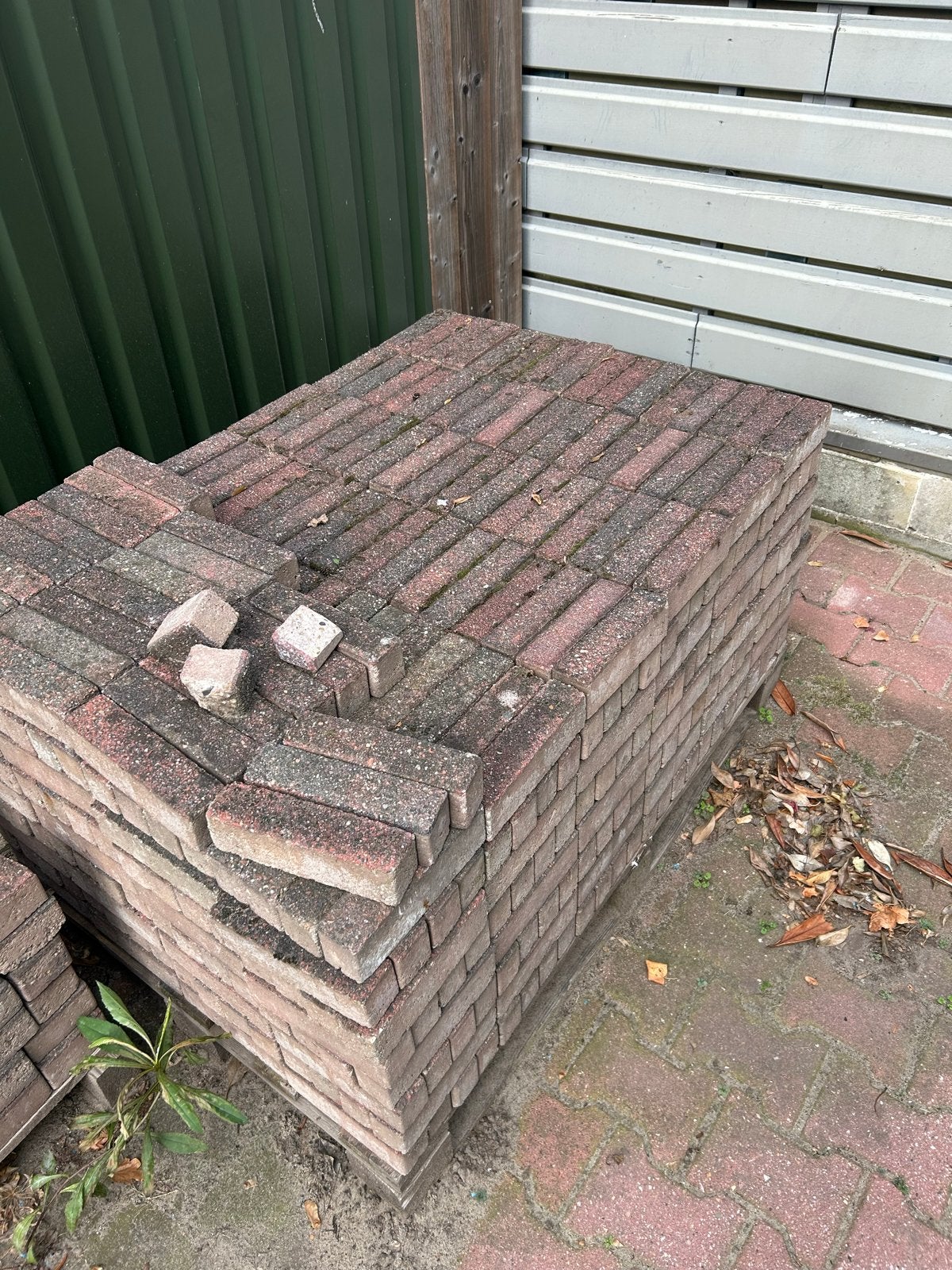 Waaltjes - Ongeveer 15m2, Tuin en Terras, Ophalen, Overige materialen, Gebruikt, Klinkers