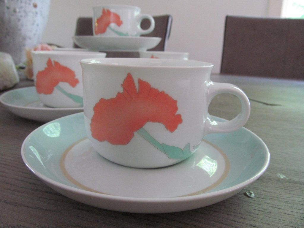 5 Hutschenreuther Tavola Escana Kop en Schotels, Overige merken, Keramiek, Ophalen of Verzenden, Zo goed als nieuw
