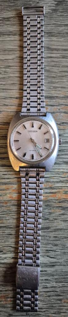 Citizen Automaat 17 Jewels (72-9035) herenhorloge., Staal, Met bandje, Polshorloge, Citizen