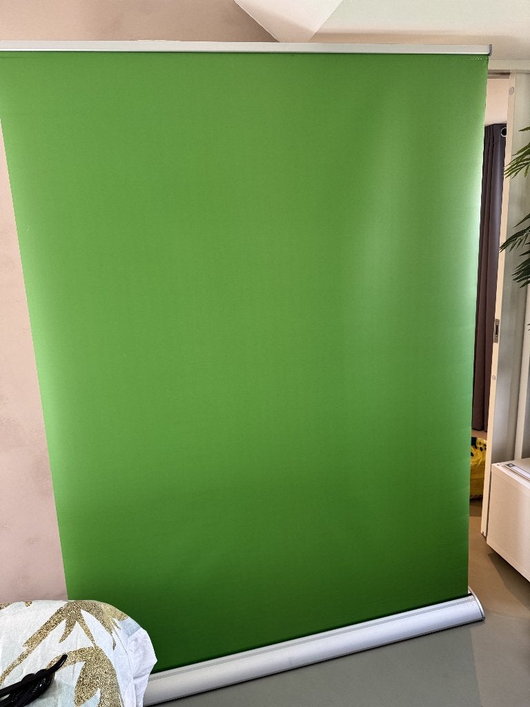 Greenscreen met Draagtas, Audio, Tv en Foto, Fotografie | Fotostudio en Toebehoren, Ophalen, Inclusief draagtas, Zo goed als nieuw