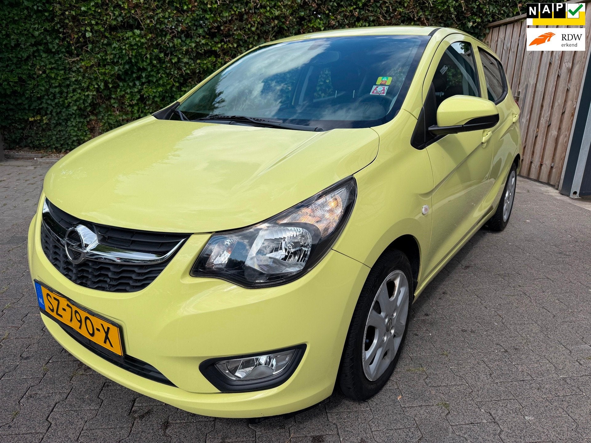 Opel KARL 1.0 ecoFLEX Edition/stoelverwarming/Airco, Voorwielaandrijving, 839 kg, Gebruikt, Euro 6