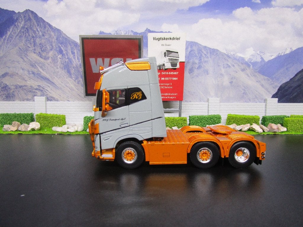 wsi 01-4039 volvo fh5 globetrotter xl 6x2 rgj transport, Hobby en Vrije tijd, Ophalen of Verzenden, Nieuw, Bus of Vrachtwagen