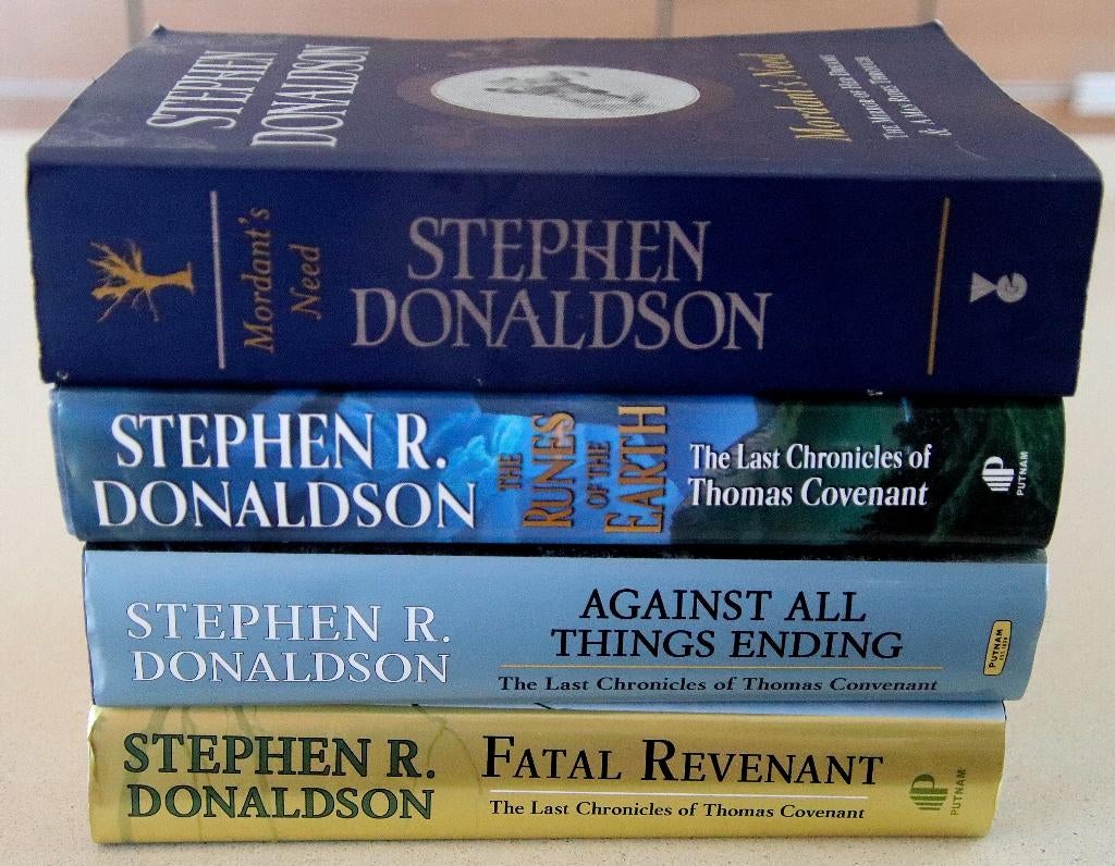 4 engelstalige boeken van Stephen R. Donaldson, Boeken, Ophalen of Verzenden, Zo goed als nieuw
